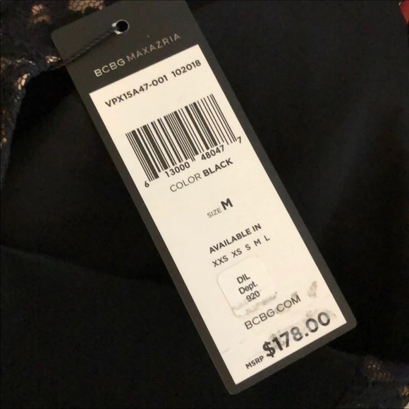 Bcbgmaxazria BCBG lace corset top NWT medium - Picture 2 of 6